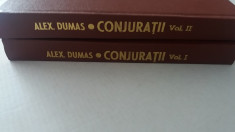 RWX 78 - CONJURATII - ALEXANDRE DUMAS - 2 VOLUME - EDITIE 1973 foto