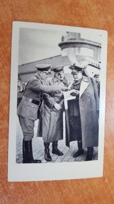 carte postala necirculata hitler , hermann goring foto