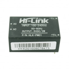 Sursa de Tensiune Ultra Compacta HLK-PM01 AC 220 V - DC 5 V foto