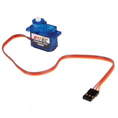 Micro Servomotor FS90R cu Rotatie Continua si Reductor din Plastic foto