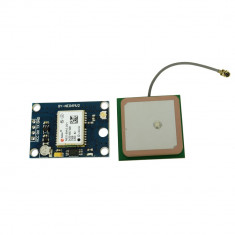 Modul GPS GY-NEO6MV2 cu antena 32Kbit EEPROM foto