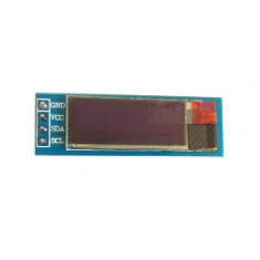 Modul OLED Albastru de 0.91&amp;#039;&amp;#039; (128x32 px) foto