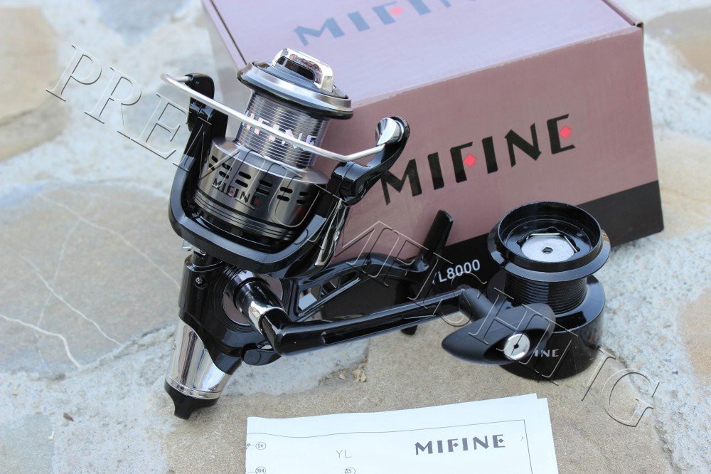 Mulineta Mifine YL 8000 ( YL8000 ) 9+1 ( 10 ) rulmenti cu Baitrunner ...
