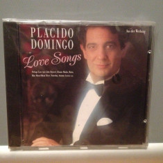 PLACIDO DOMINGO - LOVE SONGS (1988/CBS/HOLLAND) - ORIGINAL/NOU/SIGILAT