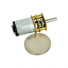 Micro Motor GA12-N20 cu Reductor 1:298 &amp;amp;#x219;i Ax de 10 mm foto