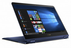 Laptop Asus ZenBook Flip UX370UA-C4196T, 13.3 FHD I5-8250U 8Gb 256Gb Uma W10H Blue foto