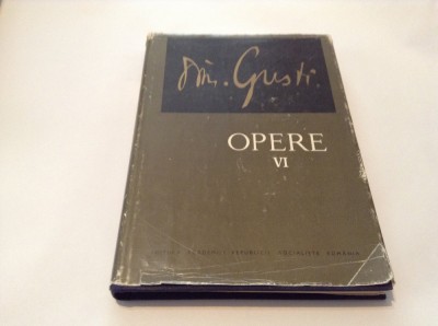 OPERE - D . GUSTI ,VOL VI-RF13/2 foto