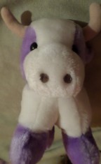 Vaca Milka de plush foto