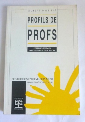 Profils de profs, Albert Mabille, portraits et styles d&amp;#039;enseignants en sciences foto