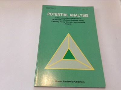 POTENTIAL ANALYSIS VOL9,NR 1 1998-RF13/2 foto