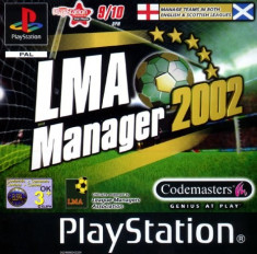 LMA Manager 2002 - PS1 [Second hand] foto