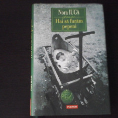 Hai sa furam pepeni - Nora Iuga - Polirom, 2009, 209 pag