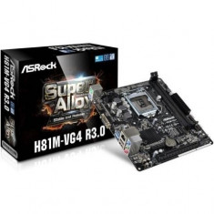 Placa de baza 1150 ASRock H81M-VG4 R3.0 foto