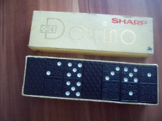 Joc - DOMINO - Sharp - vintage foto