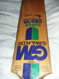 Paleta cricket,bat GUUN&amp;MOORE-Super Driver originala(Nottingham-England)Tp.GRAT