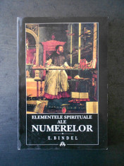 E. BINDEL - ELEMENTELE SPIRITUALE ALE NUMERELOR foto