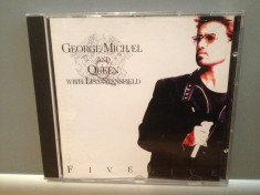 GEORGE MICHAEL and QUEEN - FIVE LIVE (1993/EMI/GERMANY) - ORIGINAL/ foto
