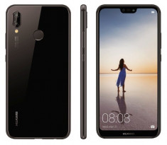 HUAWEI P20 LITE BLACK/PINK SIGILAT LIBER DE RETEA LA CEL MAI MIC PRET foto