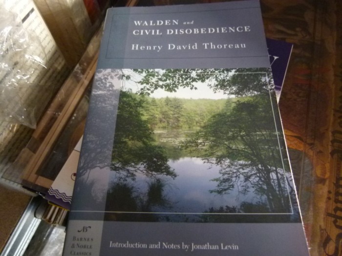 Walden and Civile disobedience - Henry David Thoreua