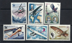 POLONIA 1978 ?AVIOANE SI ELICOPTERE, serie MNH, PT1 foto