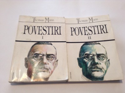 THOMAS MANN ~ POVESTIRI vol.1+vol.2 - (complet),RF2/4 foto