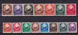 ROMANIA 1952 LP 325 STEME R. P. R. (UZUALE ) SERIE MNH, Nestampilat