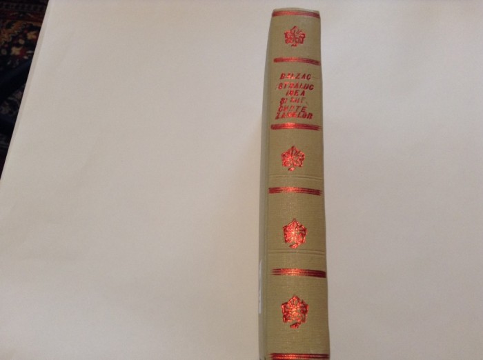 STRALUCIREA SI SUFERINTELE CURTEZANELOR-BALZAC,RF2/4
