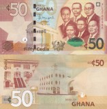 Ghana 50 Cedis 01.07.2015 UNC