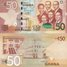 Ghana 50 Cedis 01.07.2015 UNC