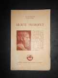 Z. sandu ( Nicolae Regman ) - Siluete filosofice (1933)