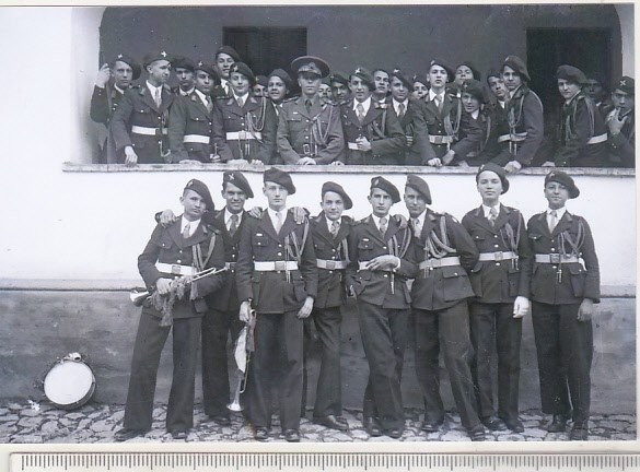 bnk foto - Elevi ai Colegiului National Nicolae Filipescu - 1941