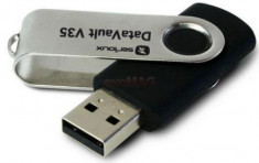 Stick USB Serioux DataVault V35 8GB (Negru) foto