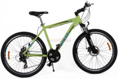 Bicicleta Omega Hawk, Roti 26inch, 21 viteze (Verde) foto