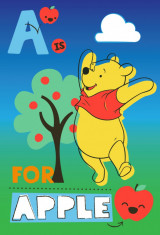 Covor Disney Kids Winnie The Pooh &amp;amp; Apple 910, Imprimat Digital foto