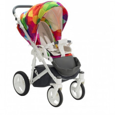 Carucior copii 2 in 1 Bexa Cube Rainbow foto