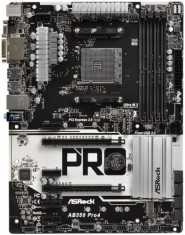 Placa de baza ASRock AB350 PRO4, AMD B350, AM4 foto