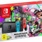 Consola Nintendo Switch + Joc Splatoon 2 (Joy-Con Neon Rosu/Albastru)