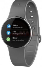 Smartwatch MyKronoz ZeCircle 2, TFT Capacitive touchscreen, Bluetooth, Rezistent la apa si praf (Gri) foto