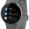 Smartwatch MyKronoz ZeCircle 2, TFT Capacitive touchscreen, Bluetooth, Rezistent la apa si praf (Gri)
