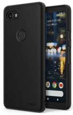 Protectie Spate Ringke Slim pentru Google Pixel 2 XL (Negru) foto