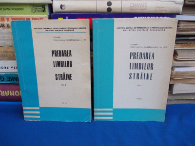 M. GHITESCU - PREDAREA LIMBILOR STRAINE ( VOL 2 SI VOL 5 ) - 1972/1975 * foto