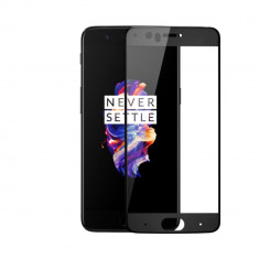 Tempered Glass - Ultra Smart Protection OnePlus 5 Fulldisplay negru foto