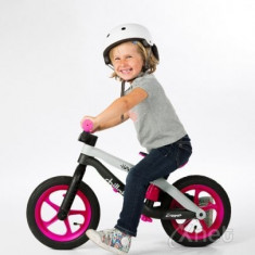 Bicicleta fara pedale BMXIE Pink foto
