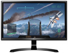 Monitor Gaming IPS LED LG 23.8&amp;amp;quot; 24UD58-B, Ultra HD 4K (3840 x 2160), HDMI, DisplayPort, FreeSync, 5 ms (Negru) foto