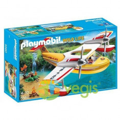 Playmobil - Avion pentru incendii 4-10 ani foto