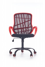 Scaun de birou ergonomic Dessert Red / Black, l62xA61xH95-105 cm foto