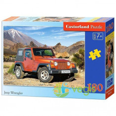 Puzzle 180 Castorland - Jeep Wrangler foto