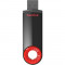 Stick USB Sandisk Cruzer Dial, 16GB, USB 2.0 (Negru)