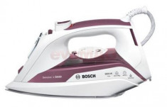 Fier de calcat Bosch TDA5028110, Talpa Ceramica, 2800W, 0.35l (Alb-Violet) foto