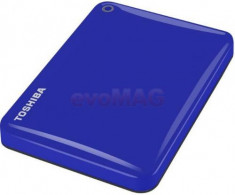 HDD Extern Toshiba Canvio Connect II, 2.5 inch, 1TB, USB 3.0 (Albastru) foto